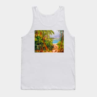 PATH TO THE BEACH Tank Top